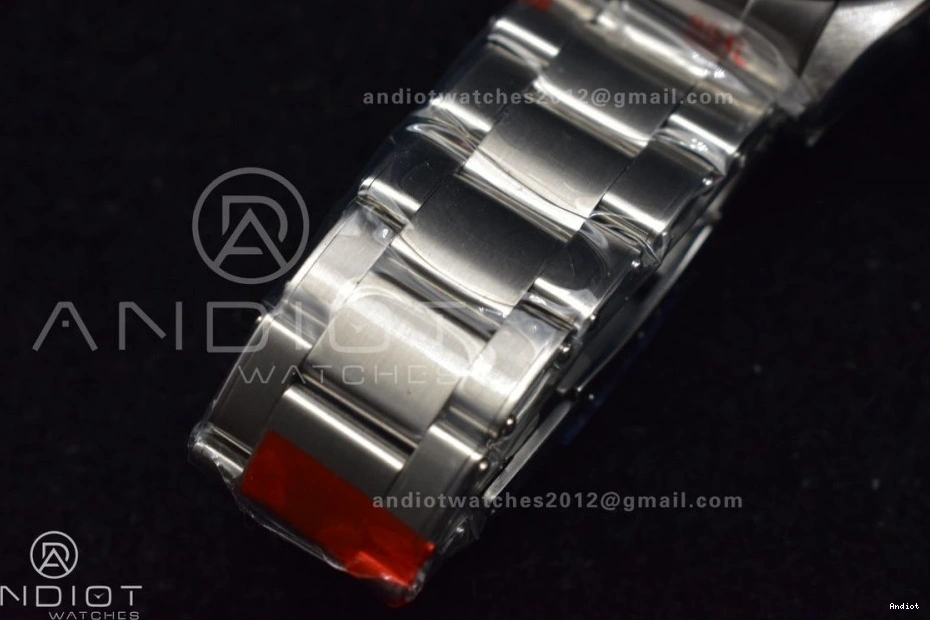 Dial Edition Black Chrono Bracelet White SS Best on SS 1:1 Bay TWS A7750 1104